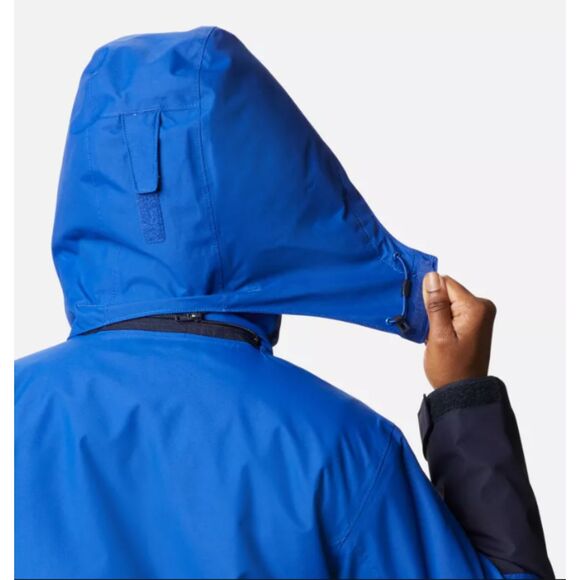 Columbia Womens Blue Bugaboo™ II Fleece Interchange Colorblock Gorpcore Jacket M - Picture 15 of 16